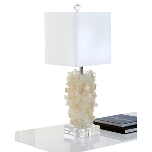 Alan Mizrahi KA1901 Tiered Calcite | Lamps by Alan Mizrahi Lighting Design