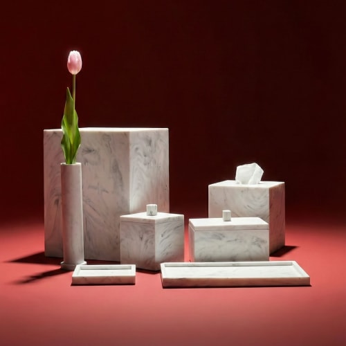 Marble Bathroom Set | Storage by Rikan