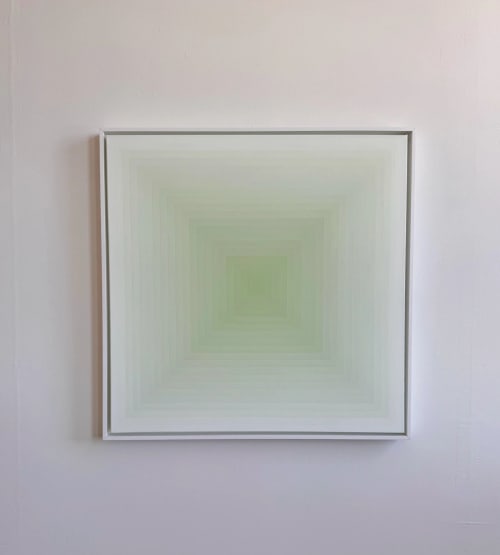 Leaning from a steep slope | Oil And Acrylic Painting in Paintings by Ashley Ravidas