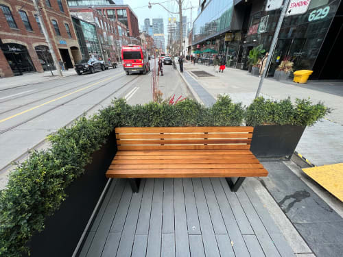 Outdoor Ash Bench | Benches & Ottomans by Good Wood Brothers