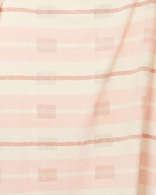 Blocks Peach - Fabric by the Yard | Linens & Bedding by MINNA