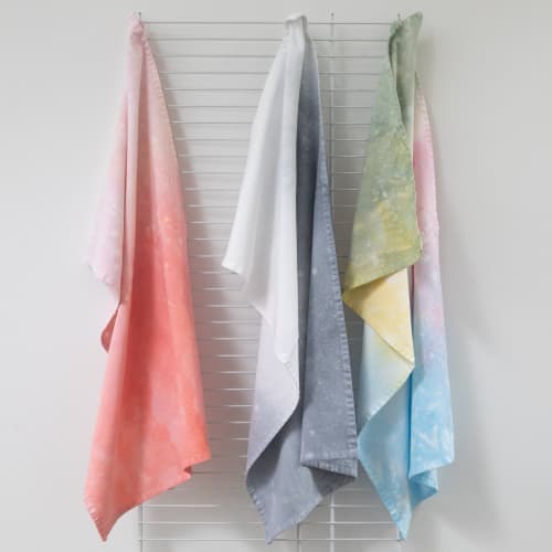 Hand Dyed Tea Towels | Linens & Bedding by Pretti.Cool