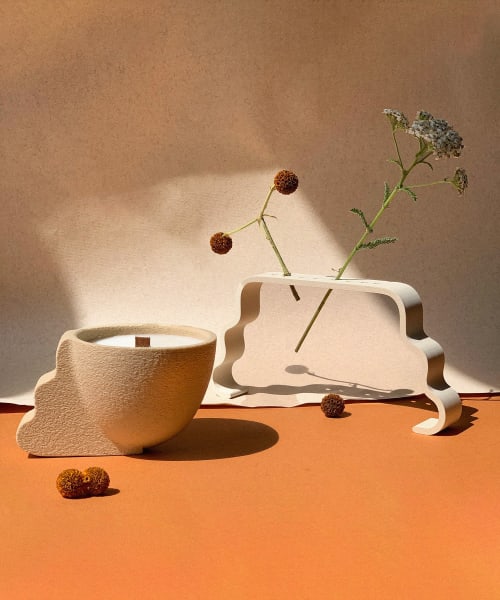 Naso Series | Flur Candle | Ornament in Decorative Objects by Amanita Labs