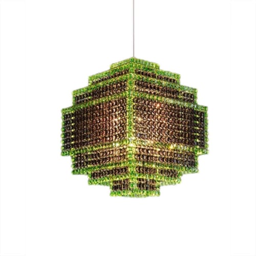 Alan Mizrahi JK021C Phebo Square | Pendants by Alan Mizrahi Lighting Design