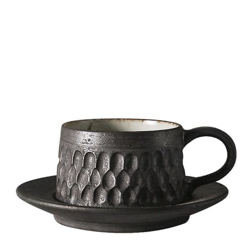 Matte Black Espresso Cup Set | Drinkware by Vanilla Bean
