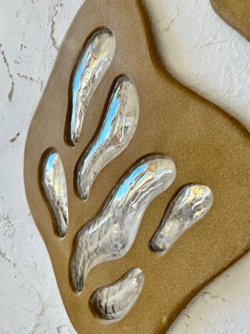 Sandy Rain 1 | Wall Sculpture in Wall Hangings by Kelly Witmer