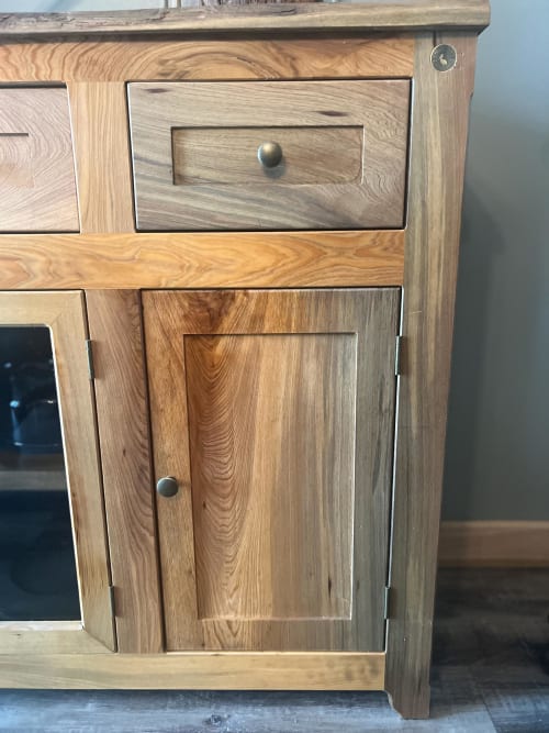 ELEGANT Sinker Cypress sideboard table!! | Storage by Pelican State Woodworks