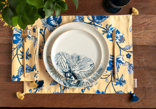 Wildflower Placemats | Tableware by OSLÉ HOME DECOR