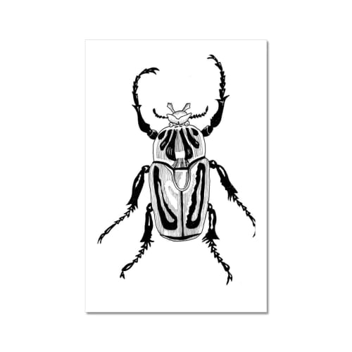 Beetle no.1 Giclée Print | Prints by Odd Duck Press