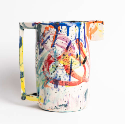 Wacky Pitcher | Vessels & Containers by btw Ceramics