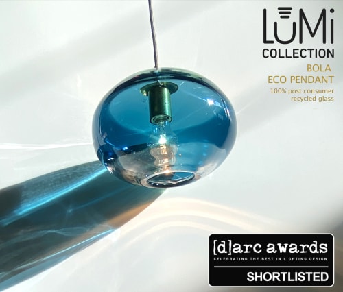 BOLA Recycled Glass Pendant | Pendants by LUMi Collection