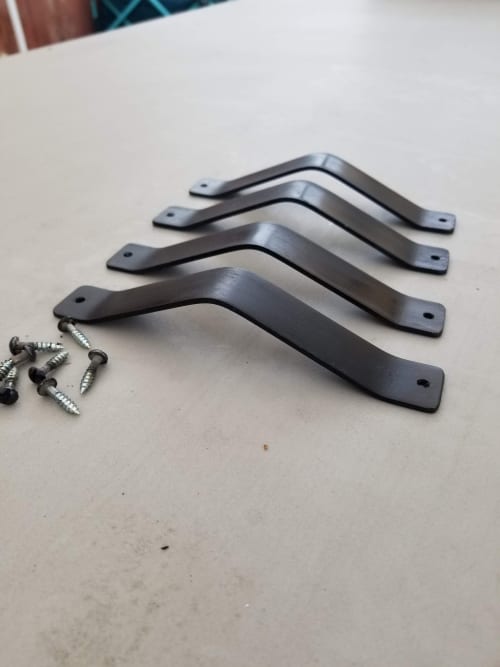 Modern Drawer Handle Cabinet Pull | Hardware by Element Hand Forged Hardware