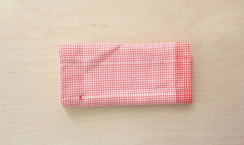 Kitchen Linen // Wander Red | Linens & Bedding by Urbs Studio