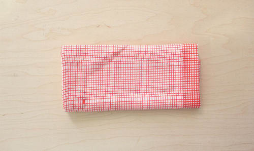 Kitchen Linen // Wander Red | Napkin in Linens & Bedding by Urbs Studio