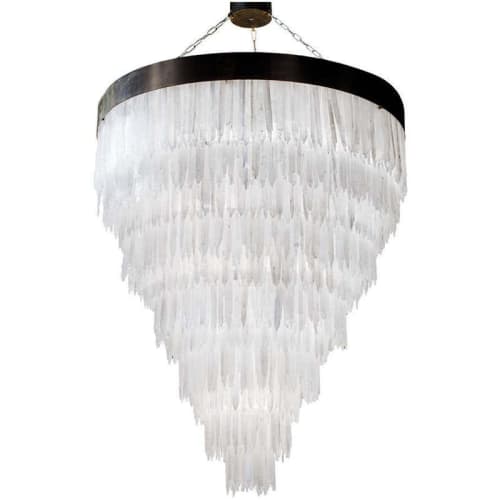 Alan Mizrahi EF2202 Selenite | Chandeliers by Alan Mizrahi Lighting Design