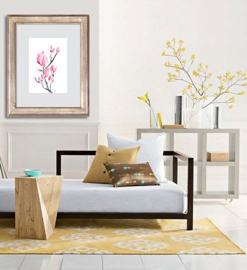 Japanese Magnolia | Prints by Brazen Edwards Artist