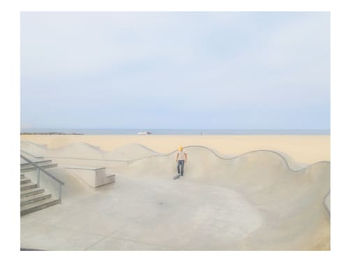 Concrete Waves + A Blue To Make The Ocean Jealous (Californi | Photography by She Hit Pause | Venice Beach Skatepark. in Los Angeles