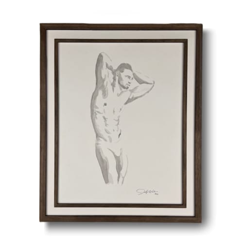 Raoul | Watercolor Painting in Paintings by John Velo Studio