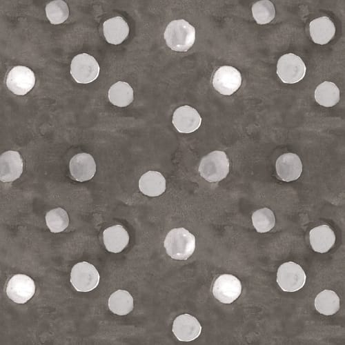 Polka, Noir | Linens & Bedding by Philomela Textiles & Wallpaper