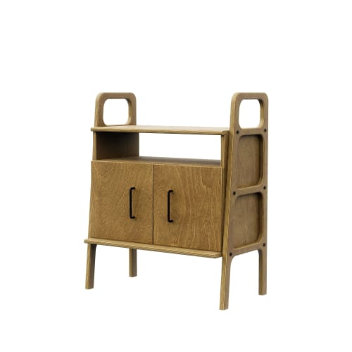 Minimalist Bookcase, Media Console Cabinet, Credenza | Storage by Plywood Project