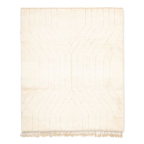 Beni ourain rug, Authentic handmade Moroccan rug | Area Rug in Rugs by Benicarpets