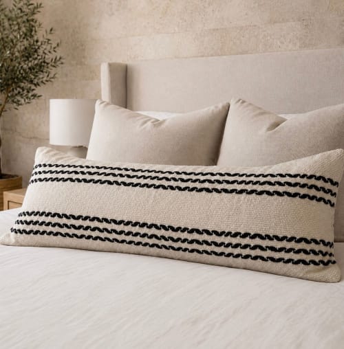 Amalfi Oversized Lumbar Pillow Cover | Pillows by Busa Designs