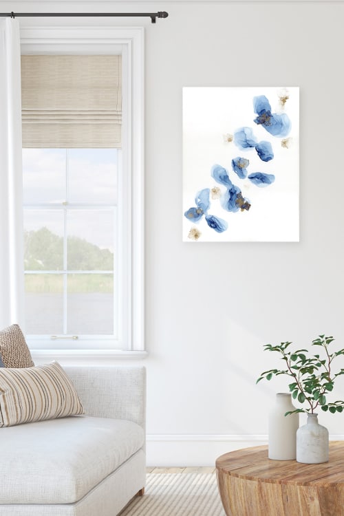 held between | abstract original art | Watercolor Painting in Paintings by Megan Spindler