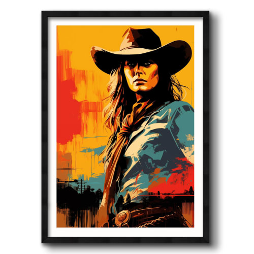 Outlaw Woman - Vertical | Prints by Western Mavrik