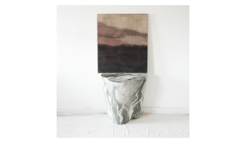 Rain Canvas Artwork | Watercolor Painting in Paintings by CER Dye Design