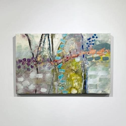 Three Trees III | Oil And Acrylic Painting in Paintings by Sorelle Gallery
