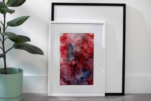 wonderful and unexpected ways | abstract original art | Paintings by Megan Spindler