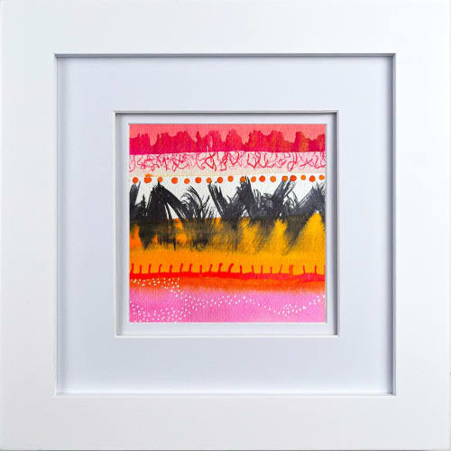 Stripes Six | Paintings by Kathy Ferguson Art