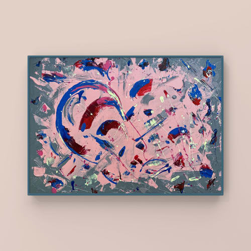 “California Dreamscape Sonata” | Oil And Acrylic Painting in Paintings by Kate Kabissky