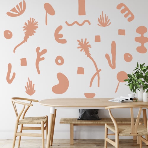 Pool Side Wall Decals - Fabric Peel and Stick! multiple | Wallpaper by Samantha Santana Wallpaper & Home