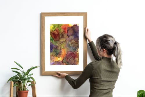 rhythms of nature | abstract original art | Watercolor Painting in Paintings by Megan Spindler