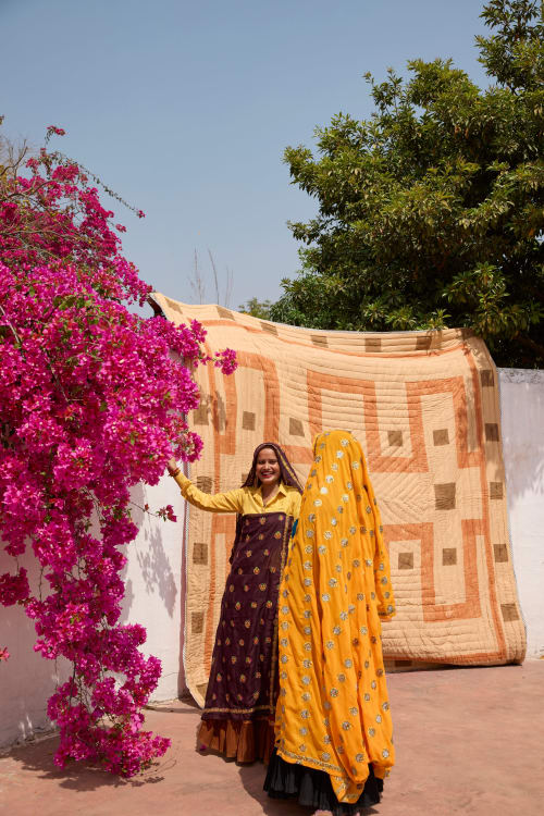 Taos Quilt Reverse | Linens & Bedding by CQC LA