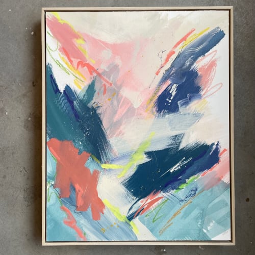 Flamenco II | 20x16 | Oil And Acrylic Painting in Paintings by Ella Friberg