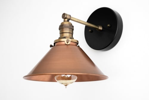 Copper Shade - Wall Sconce Light - Model No. 4665 | Sconces by Peared Creation
