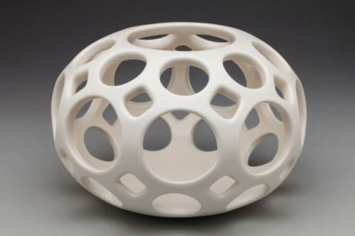 Openwork Orb Vessel | Ornament in Decorative Objects by Lynne Meade