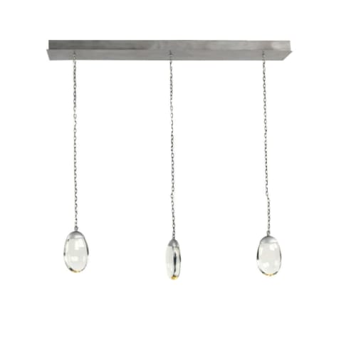 Alan Mizrahi KA1907 Celestial Pebble Linear | Chandeliers by Alan Mizrahi Lighting Design
