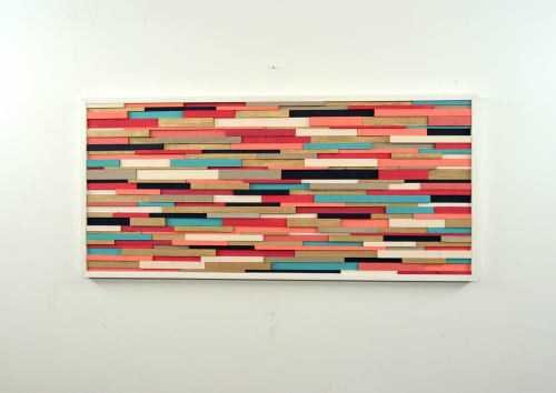 Miami Vibes | Wall Sculpture in Wall Hangings by StainsAndGrains