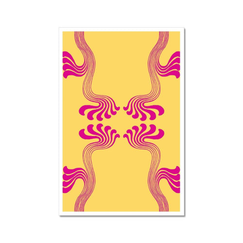 Art Nouveau Paisley No.9 Giclée Print | Prints by Odd Duck Press