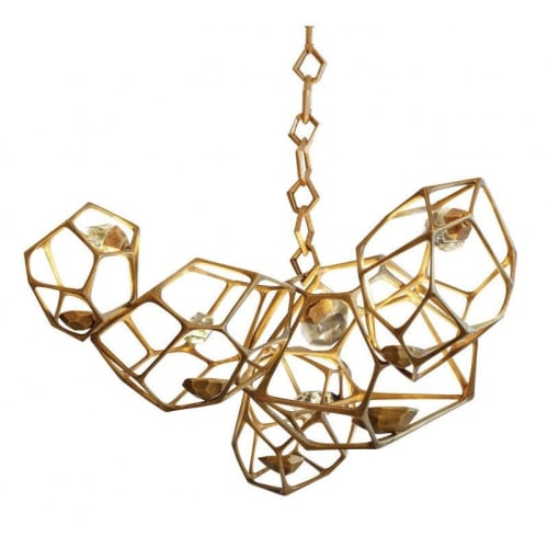 Alan Mizrahi IQ8166 Cristallin Lustre | Chandeliers by Alan Mizrahi Lighting Design