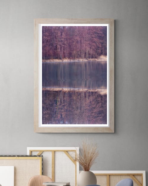 Forest reflection | Photography by Louise O'Gorman