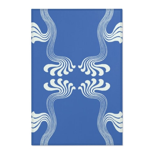 Art Nouveau Paisley no.11 Area Rug | Rugs by Odd Duck Press