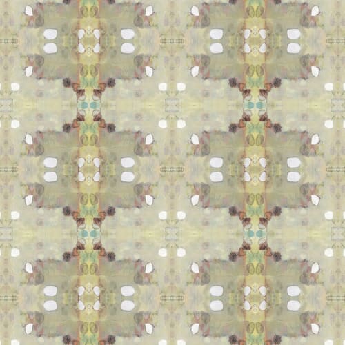 Exodus, Camel | Linens & Bedding by Philomela Textiles & Wallpaper