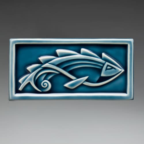 Fish Tiles | Tiles by Lynne Meade