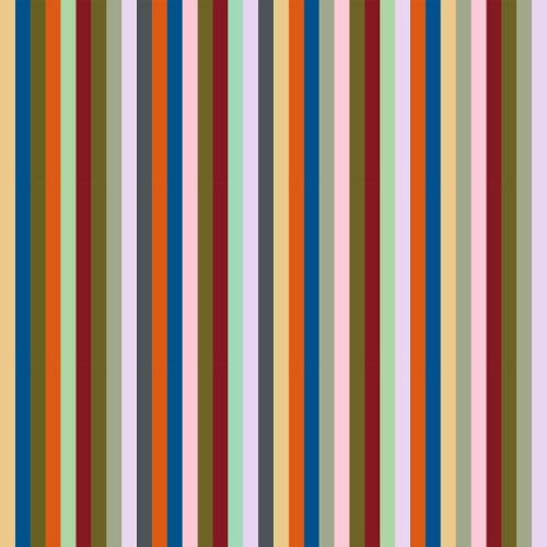 Mesopotamian Stripe, Muted | Fabric in Linens & Bedding by Philomela Textiles & Wallpaper