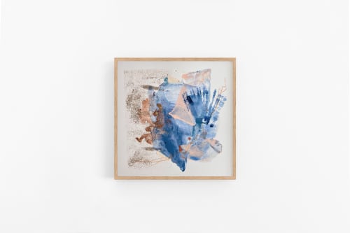 Shades of Blue | Mixed Media in Paintings by TERRA ETHOS