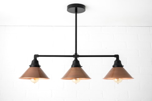 Three Shade Island Light - Model No. 0118 | Chandeliers by Peared Creation